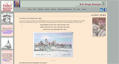 Desktop Screenshot of kpsinghdesigns.com